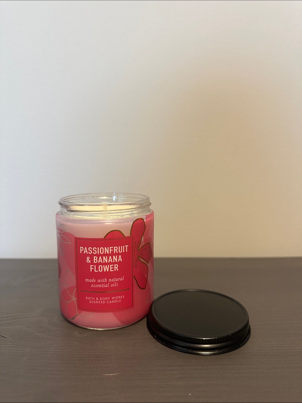 🍌 🌺 Bath & Body Works Passionfruit & Banana Flower Single-Wick Candle